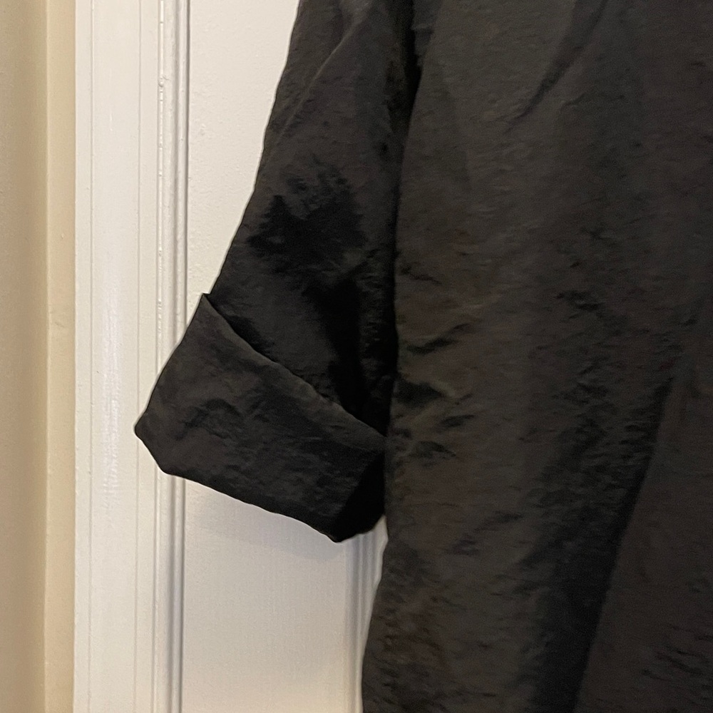 Jones New York Black Utility Jacket with Gold Details - Picture 7 of 10
